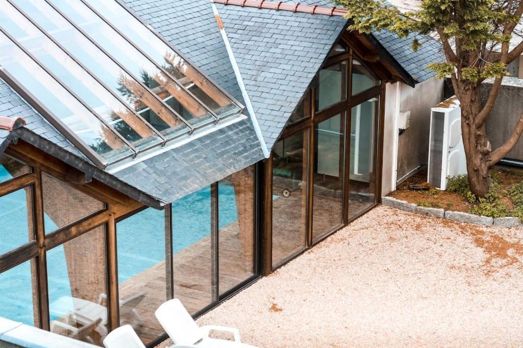 Appart-Duplex Vue Mer Panoramique Balcon & Piscine Proche Commerce Penmarcʼh Exterior foto